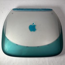Vintage Apple iBook G3 Clamshell Blueberry Laptop M2453 UNTESTED