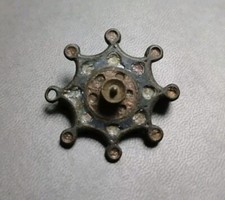 Magnifique Fibule Romaine Antique forme rare avec émail 