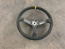 1990-2005 Mazda Miata R368 380mm Sparco Steering Wheel Suede NRG Short Hub*READ*