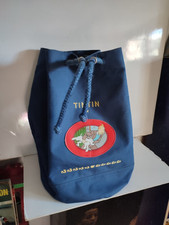 TINTIN HERGE MOULINSART MARINE FACON BACKPACK NICE CONDITION