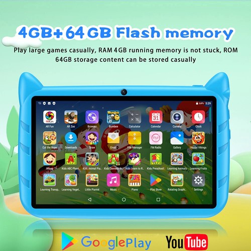 Tablette pour enfant bdf - pour, 7"