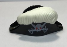 Playmobil Pirate Black Hat & White Feather 
