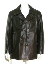 Caban cuir Schott NYC Leather