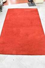Tapis Rouge Uni Ikea Adum 133x195 Cm