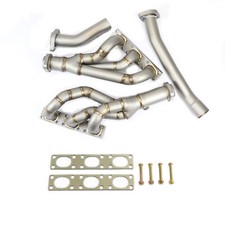 Collecteur en Acier Inoxydable SS321 Titan Allié 3MM pour BMW E36 320i 323i 325i