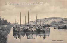 BERRY-AU-BAC AISNE GRANGE GUERE LE PORT CARRIERE SHIPS FRANCE POSTCARD