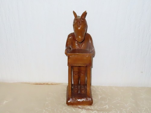 Wooden figure anne - figure, "anne/horse