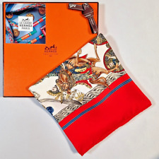 RARE VINTAGE HERMES Silk Scarf "Au fil de la Soie" Carre 90 Duty-free US