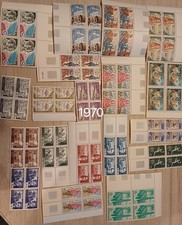 37 Blocs 4 timbres de france