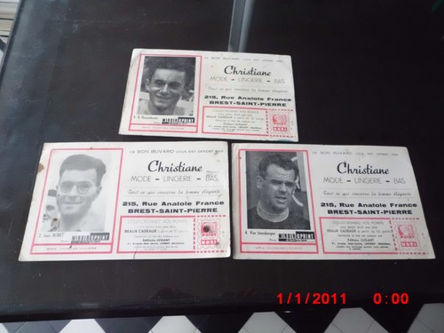 Cyclisme buvards miroir - cyclisme,