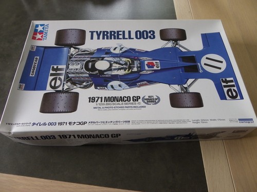 Tamiya tyrrell 003 1971 - 1/12,