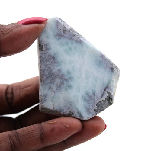 Plaque larimar semi - -poli, 45gr