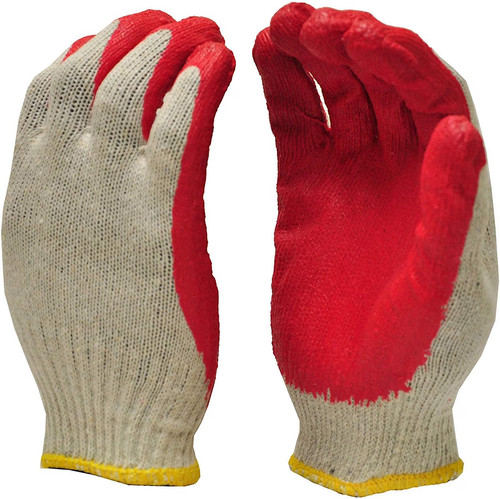 300 pairs red latex - red, coated