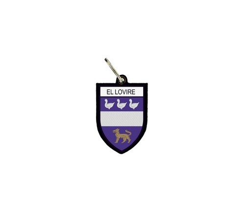 Porte cles clefs cle drapeau