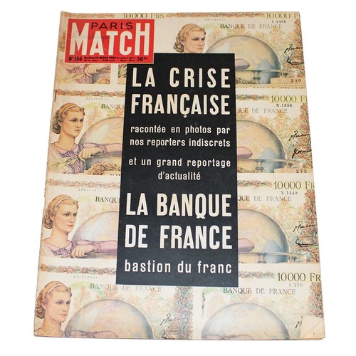 Magazine revue paris match - magazine,