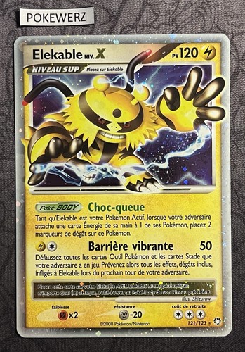 Carte pokémon elekable - carte, niv