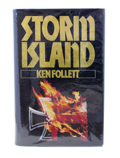 * Rare  * Ken Follett Storm Island First UK Edition in D/J 1978