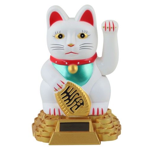 Chat chanceux signe - , porte