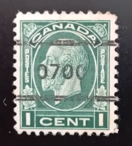 Timbres roi george valeur - ,
