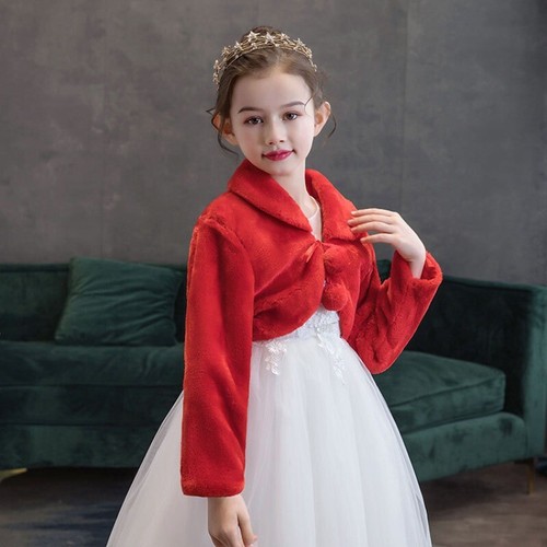 Fille enfant fausse - fille, fourrure