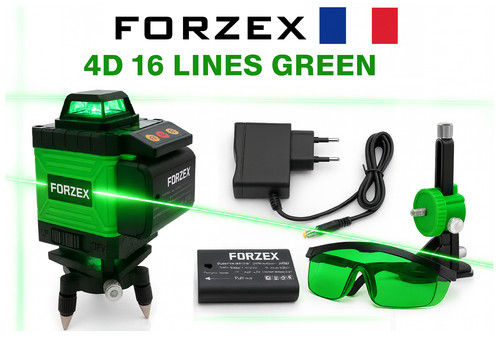 Niveau laser lignes - 16, vert