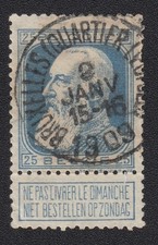 TIMBRE Belgique dominical 1905