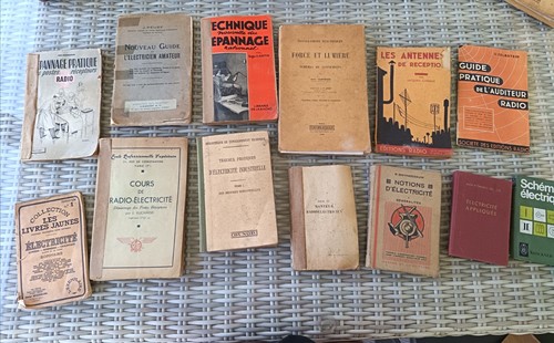 Lot ancien livre radio - ancien,