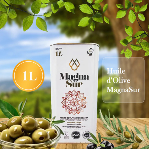 Huile olive magnasur 1l - huile,