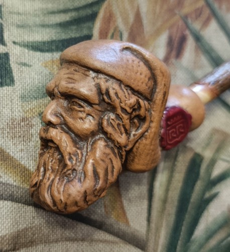 Pipe terre cuite origine - cuite,