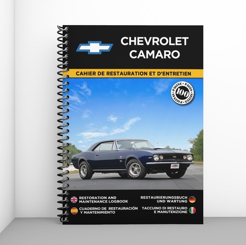 Chevrolet camaro cahier - camaro,