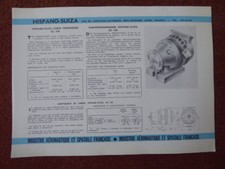 DOCUMENT USIAS HISPANO-SUIZA CABIN COMPRESSOR CC.100 COMPRESSOR CABIN AIRCRAFT