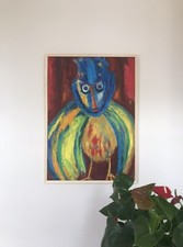 ART BRUT.Oiseau-ba.Circa