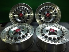 JDM Used Honda Modulo Enkei Genuine Wheels in Lotus Root Polish Rare 4 No Tires