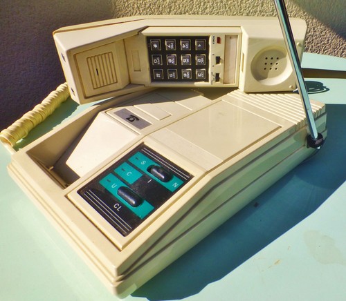 Ancien téléphone sans - sans, fil