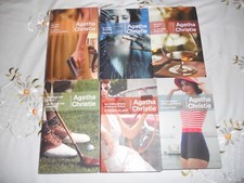 AGATHA  CHRISTIE ,6 romans  , grand format , FRANCE  LOISIRS, 2 titres par livre