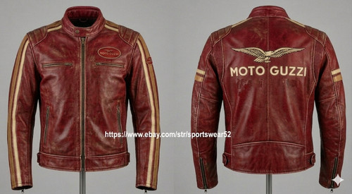 Moto guzzi motorbike leather - guzzi,