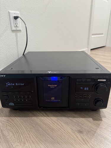 Sony cdp cx450 - megastorage, 400