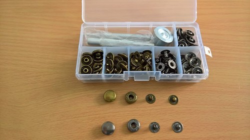 Bouton pression metal pcs - bouton,