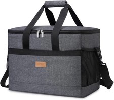 Sac isotherme 33 L, grand format, souple et isotherme, portable, pour courses co