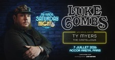 Billets concert de Luke Combs à l'Accor Arena 2026