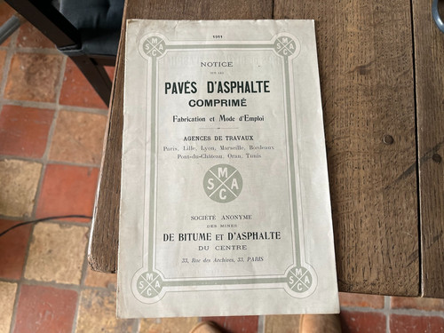 Notice sur les paves - , d