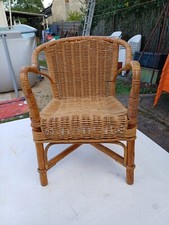 Fauteuil enfant Bambou Rotin