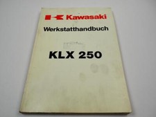 Kawasaki KLX 250 D1 E1 Workshop Service Repair Manual