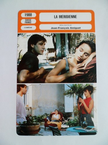 Carte fiche cinema 1988 - carte,