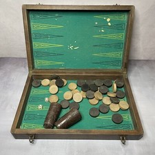 Boite de jeu de dames et