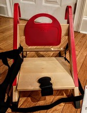 Rare Stokke HandySitt Toddler Chair - Booster Seat Convertible w/ Carrying Case