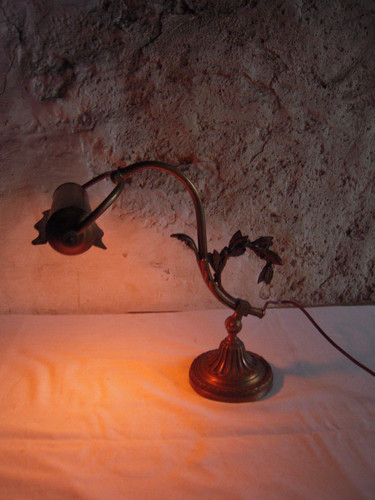 Ancienne lampe bureau - lampe,
