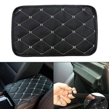 Voiture Universel Accoudoir Bloc Housse Auto Console Centrale Box PU Cuir Tapis