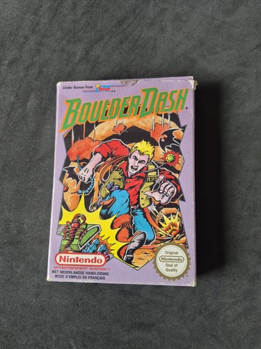 Jeu boulder dash nintendo nes - dash,
