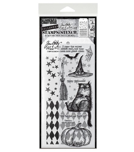 Tim holtz stamps stencils - holtz, ~